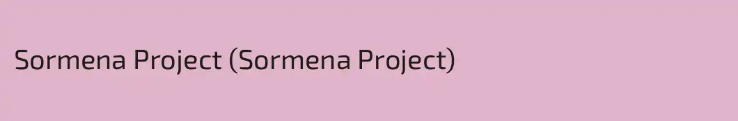 Sormena Project (Sormena Project)